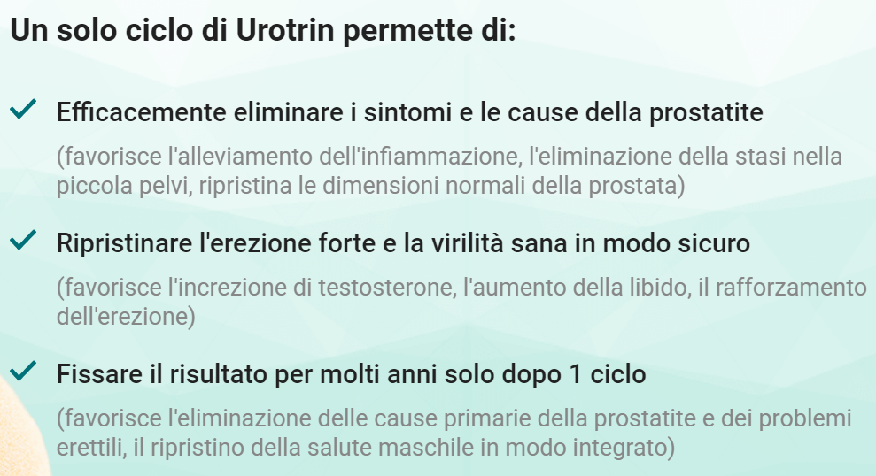 Urotrin recensione