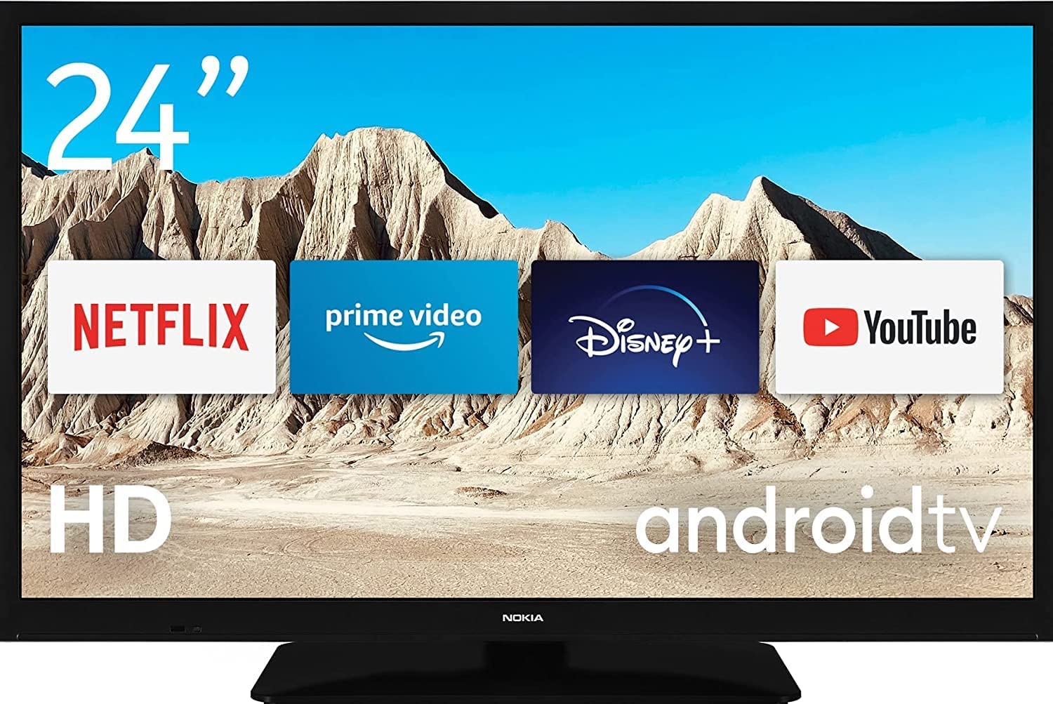 TELEFUNKEN Smart TV 24 Pollici HD Ready LED DVB-T2 HEVC 265 - TE24550B42V2E