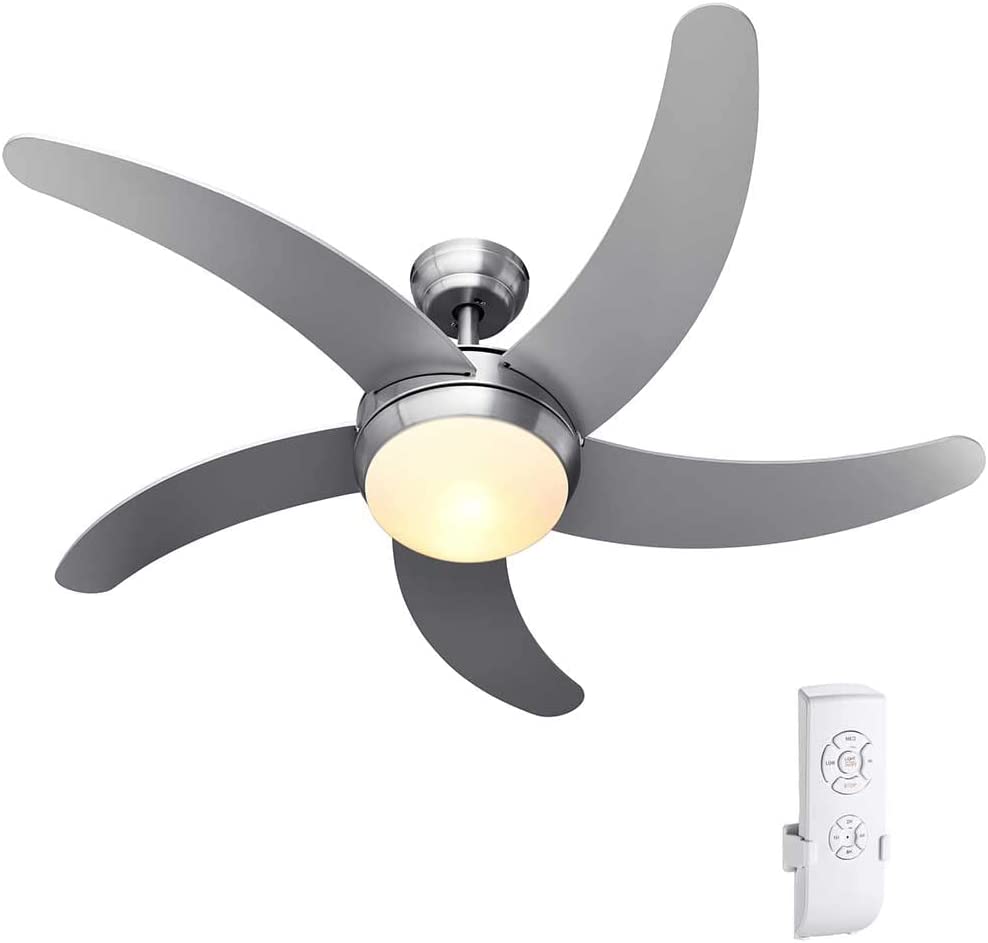 5. Ventilatore da soffitto Bakaji con lampada 5. Ventilatore da soffitto Bakaji con lampada