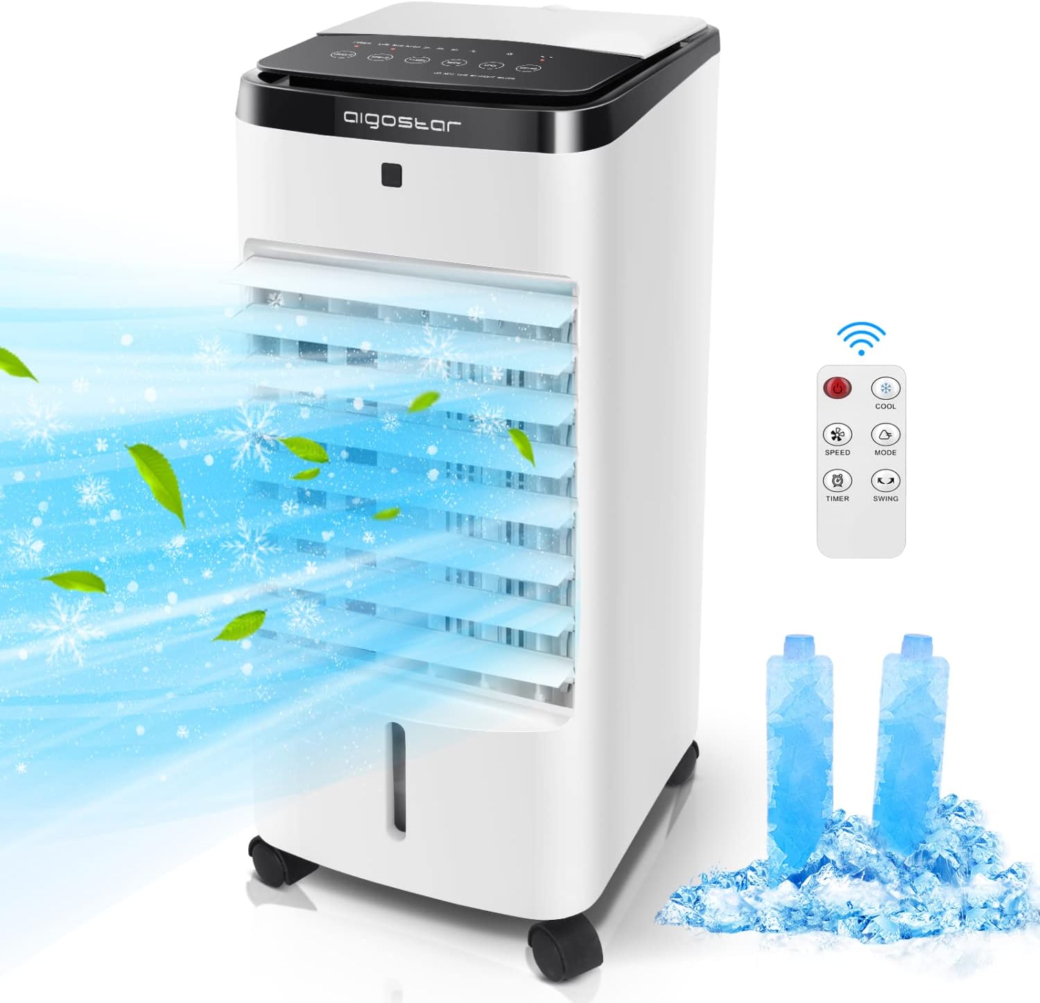 1. Aigostar Olaf - Raffrescatore evaporativo ad alta efficienza 1. Aigostar Olaf - Raffrescatore evaporativo ad alta efficienza