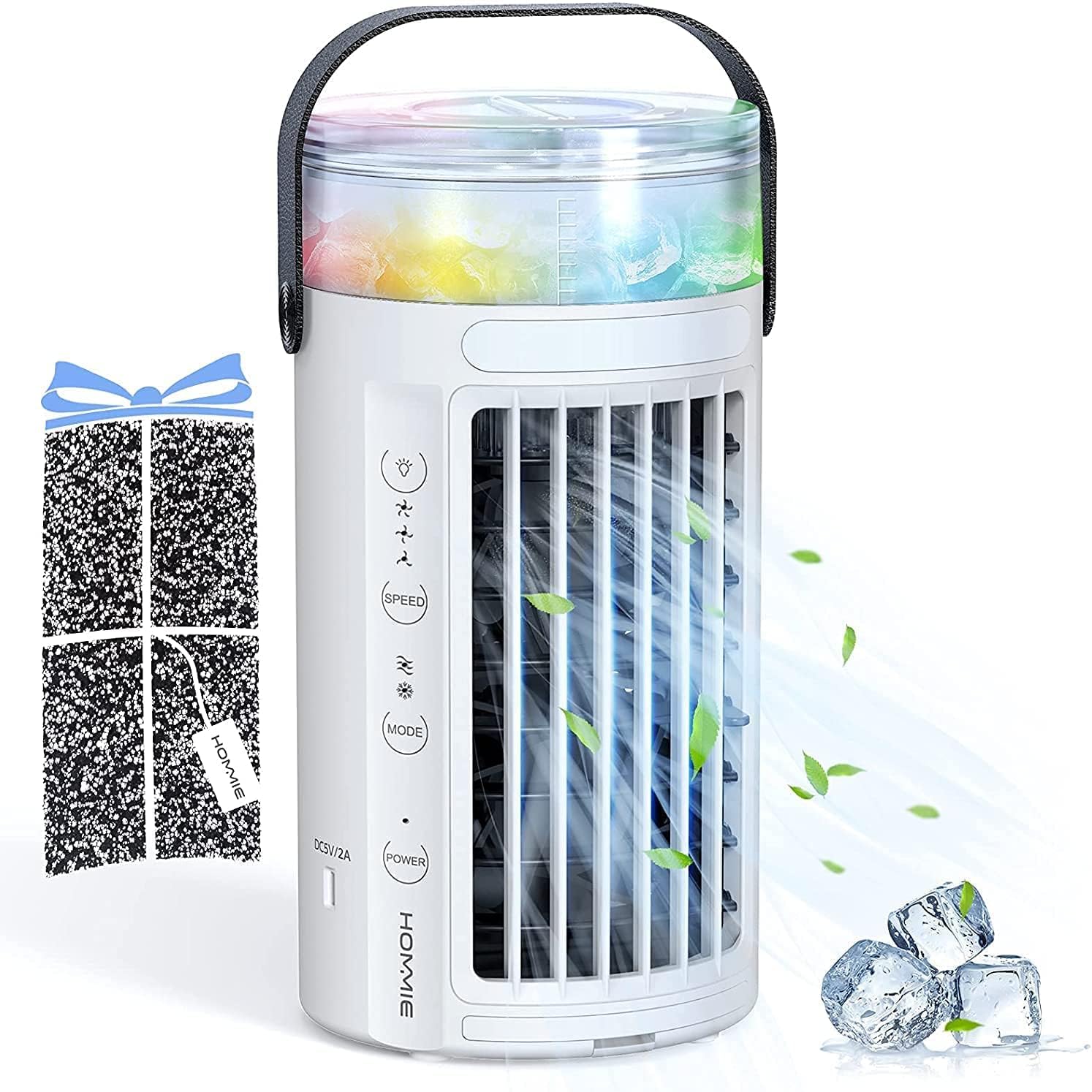 4. Climatizzatore portatile con ghiaccio Homie 4. Climatizzatore portatile con ghiaccio Homie